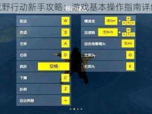 荒野行动新手攻略：游戏基本操作指南详解