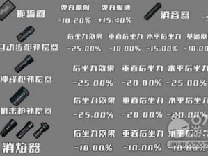 绝地求生刺激战场配件优选指南：精准选择技巧提升战斗实力