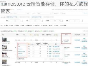 mimeistore 云端智能存储，你的私人数据管家