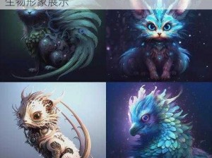 关于精灵食肆与妖怪图片的奇幻世界：神秘生物形象展示