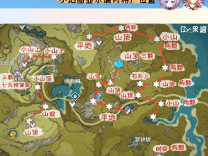 原神清心高效采集路线攻略：一览全图最佳采集路径