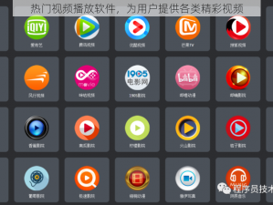 热门视频播放软件，为用户提供各类精彩视频