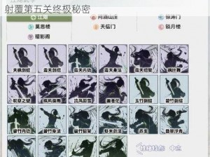 江湖悠悠射覆第五关解析与答案大全揭秘：探秘射覆第五关终极秘密