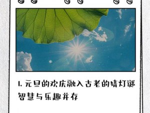 快来体验 MD 换母闹元宵猜灯谜苏秦 MD 换母挑战，感受不一样的猜灯谜乐趣