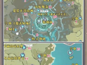 原神世界导光之仪分布全览：揭示其出现地点与神秘踪迹