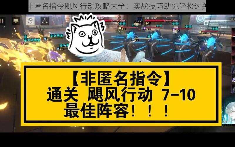 非匿名指令飓风行动攻略大全：实战技巧助你轻松过关