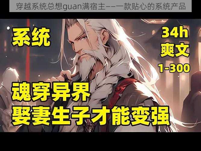 穿越系统总想guan满宿主——一款贴心的系统产品