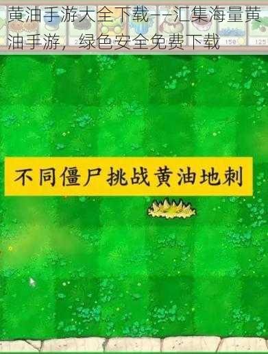 黄油手游大全下载——汇集海量黄油手游，绿色安全免费下载