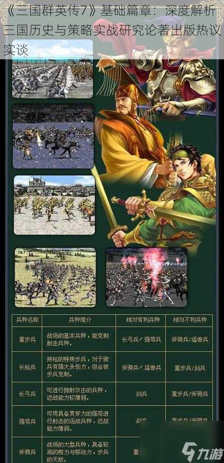 《三国群英传7》基础篇章：深度解析三国历史与策略实战研究论著出版热议实谈