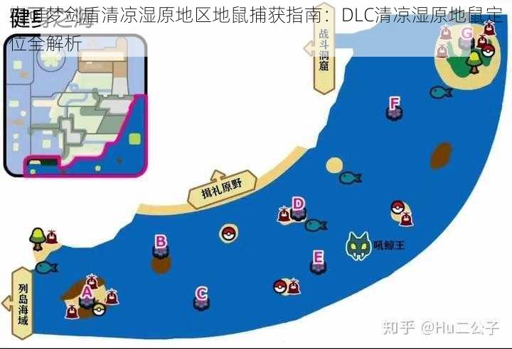 宝可梦剑盾清凉湿原地区地鼠捕获指南：DLC清凉湿原地鼠定位全解析