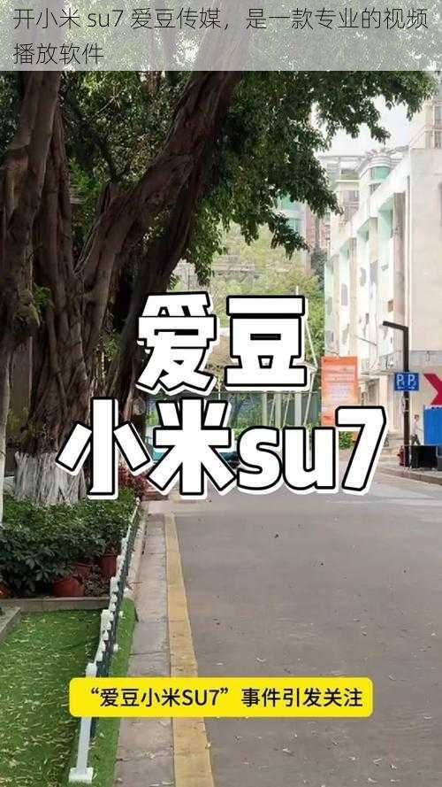 开小米 su7 爱豆传媒，是一款专业的视频播放软件