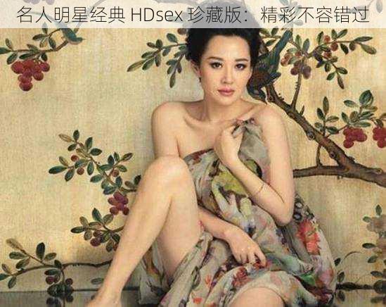 名人明星经典 HDsex 珍藏版：精彩不容错过