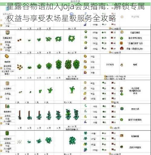 星露谷物语加入Joja会员指南：解锁专属权益与享受农场星级服务全攻略