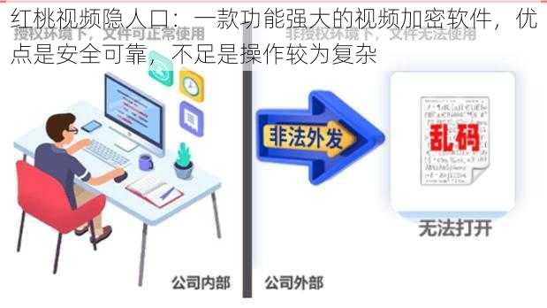 红桃视频隐人口：一款功能强大的视频加密软件，优点是安全可靠，不足是操作较为复杂