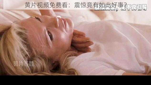 黄片视频免费看：震惊竟有如此好事？