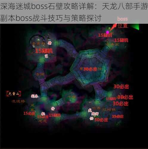 深海迷城boss石壁攻略详解：天龙八部手游副本boss战斗技巧与策略探讨