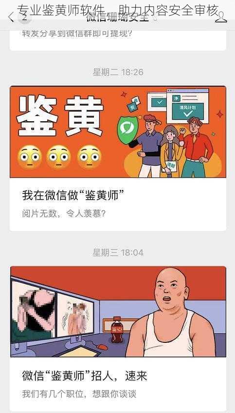 专业鉴黄师软件，助力内容安全审核