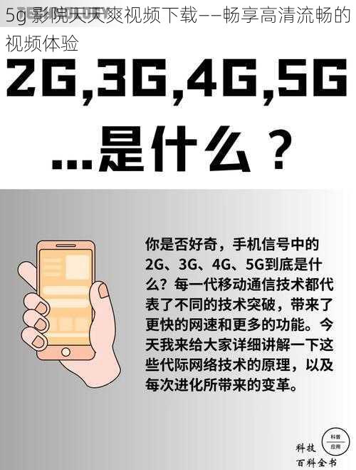 5g 影院天天爽视频下载——畅享高清流畅的视频体验