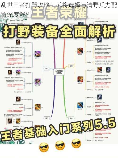 乱世王者打野攻略：武将选择与清野兵力配置深度解析