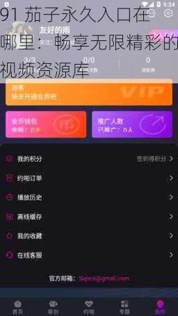 91 茄子永久入口在哪里：畅享无限精彩的视频资源库