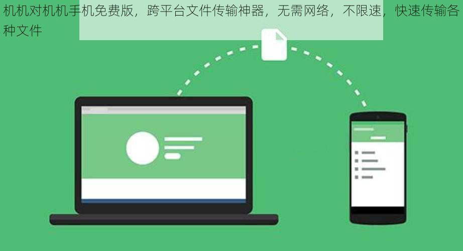 机机对机机手机免费版，跨平台文件传输神器，无需网络，不限速，快速传输各种文件