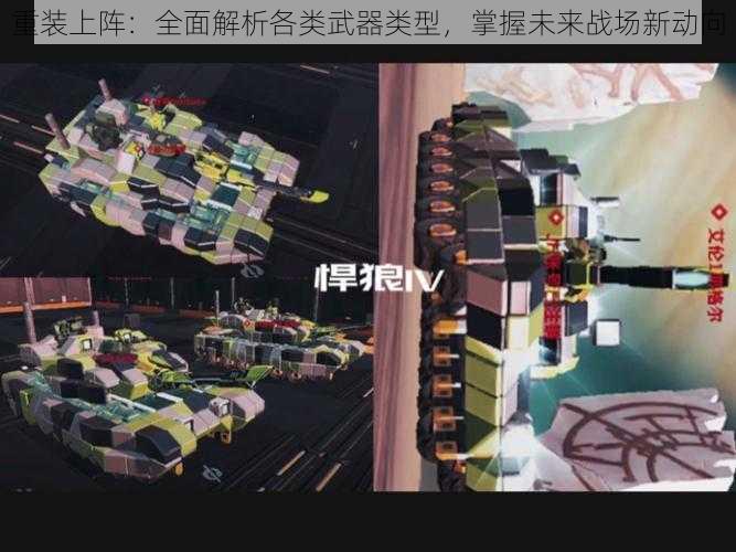 重装上阵：全面解析各类武器类型，掌握未来战场新动向