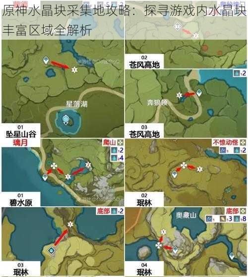 原神水晶块采集地攻略：探寻游戏内水晶块丰富区域全解析