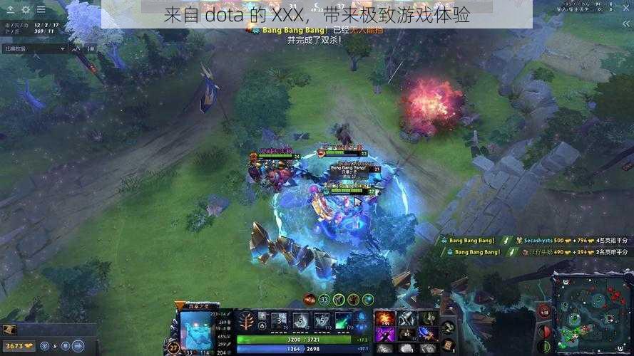 来自 dota 的 XXX，带来极致游戏体验