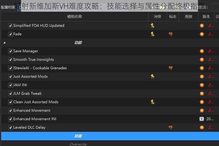 辐射新维加斯VH难度攻略：技能选择与属性分配终极指南