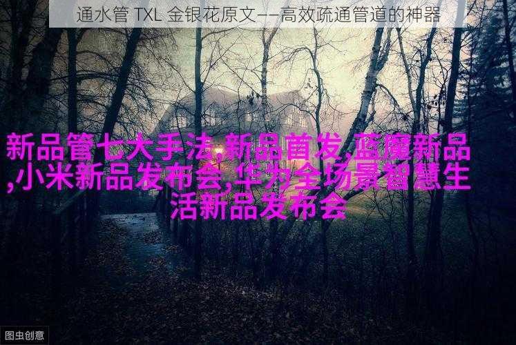 通水管 TXL 金银花原文——高效疏通管道的神器