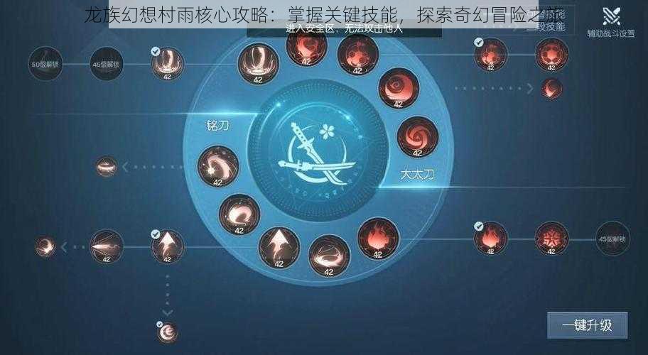 龙族幻想村雨核心攻略：掌握关键技能，探索奇幻冒险之旅