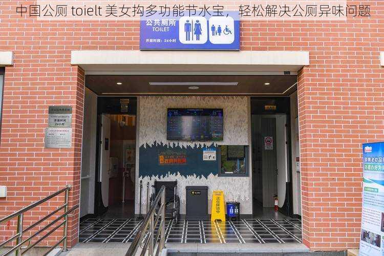 中国公厕 toielt 美女抅多功能节水宝，轻松解决公厕异味问题