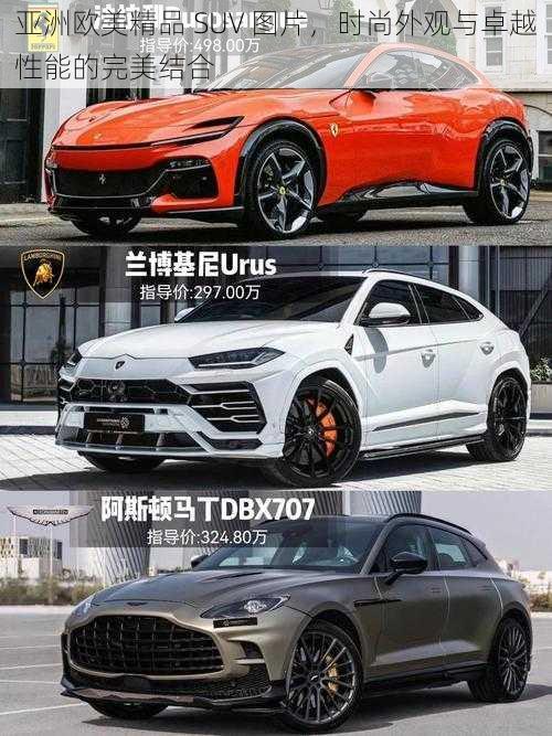 亚洲欧美精品 SUV 图片，时尚外观与卓越性能的完美结合