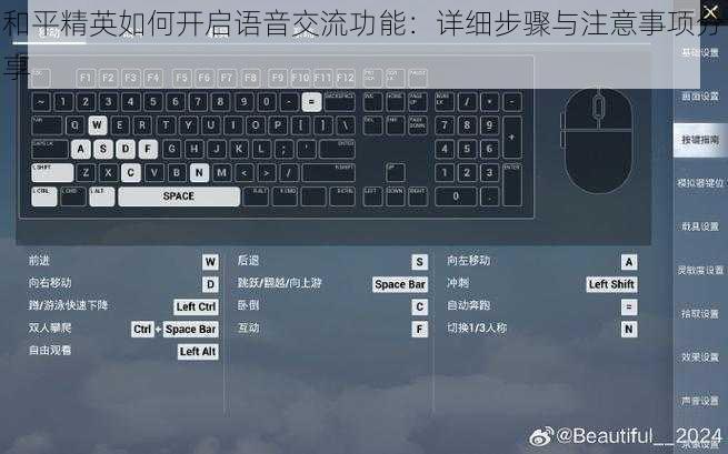 和平精英如何开启语音交流功能：详细步骤与注意事项分享
