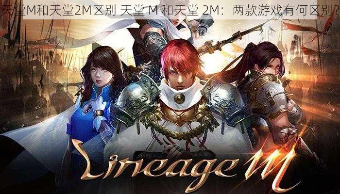 天堂M和天堂2M区别 天堂 M 和天堂 2M：两款游戏有何区别？