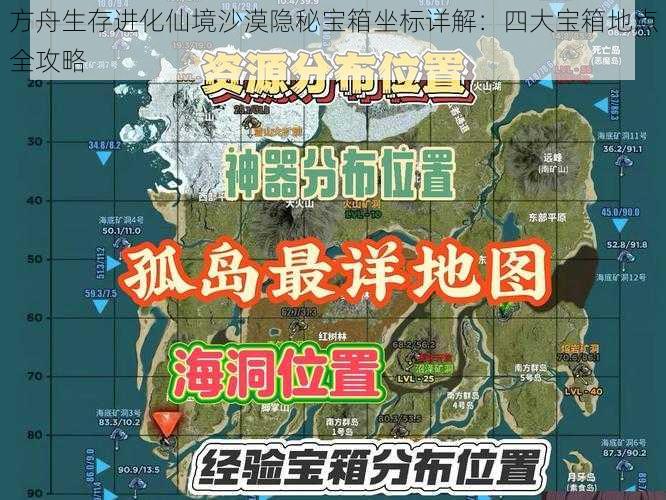 方舟生存进化仙境沙漠隐秘宝箱坐标详解：四大宝箱地点全攻略