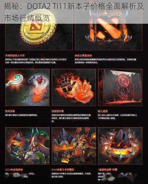 揭秘：DOTA2 TI11新本子价格全面解析及市场行情概览