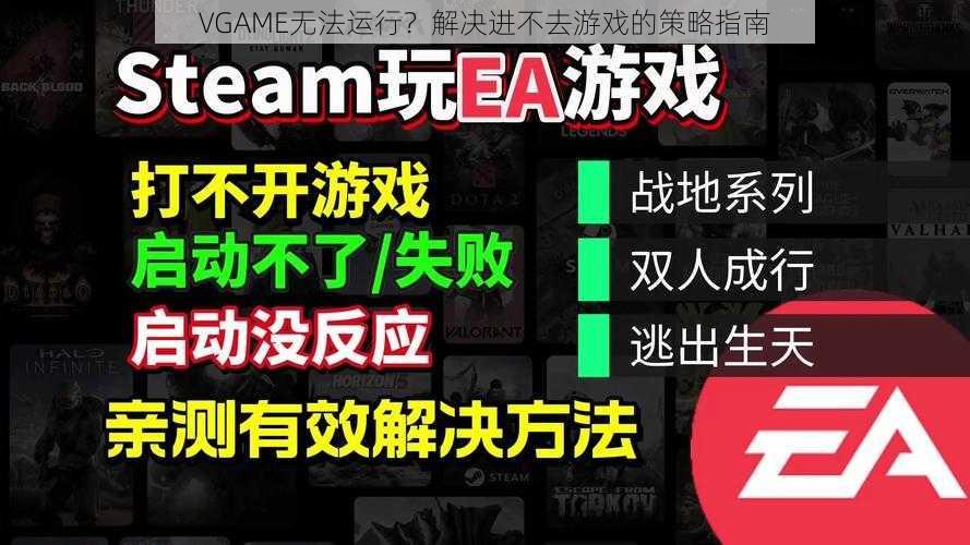 VGAME无法运行？解决进不去游戏的策略指南