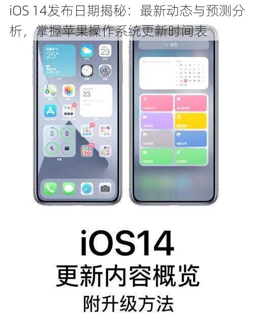 iOS 14发布日期揭秘：最新动态与预测分析，掌握苹果操作系统更新时间表