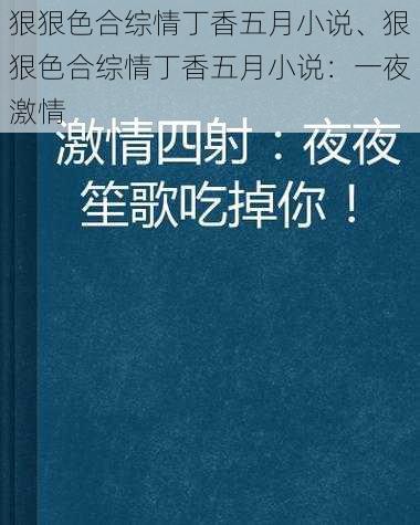 狠狠色合综情丁香五月小说、狠狠色合综情丁香五月小说：一夜激情