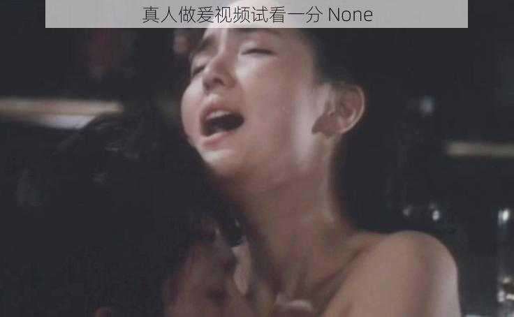 真人做爰视频试看一分 None